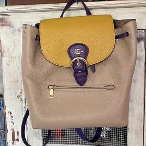 Coach backpack..new